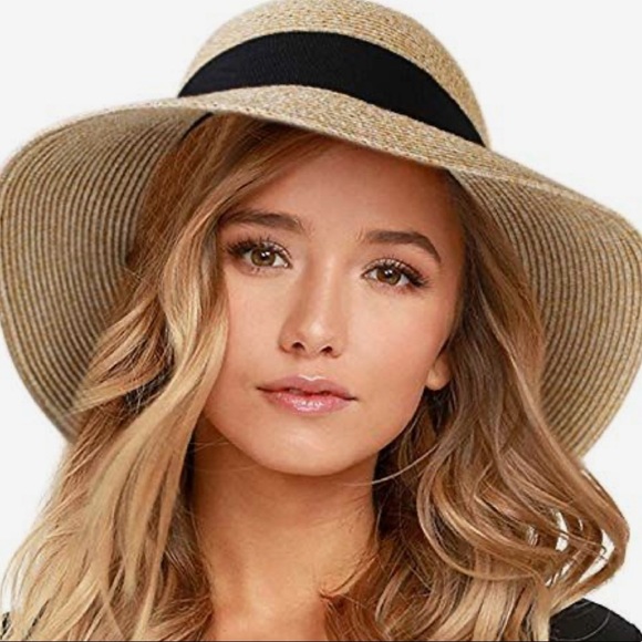 Boutique Accessories - PANAMA Straw ‘Packable’ Beach Hat w/ Bow